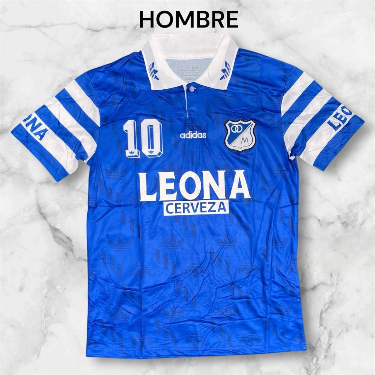 Camiseta Retro Oficial Millonarios 90s – Edición Limitada Hombre