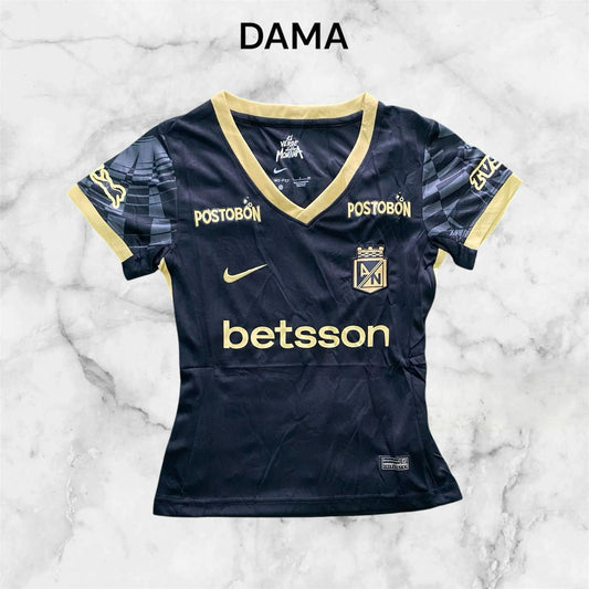 🖤 Camiseta Alternativa Atlético Nacional 2024 - Dama
