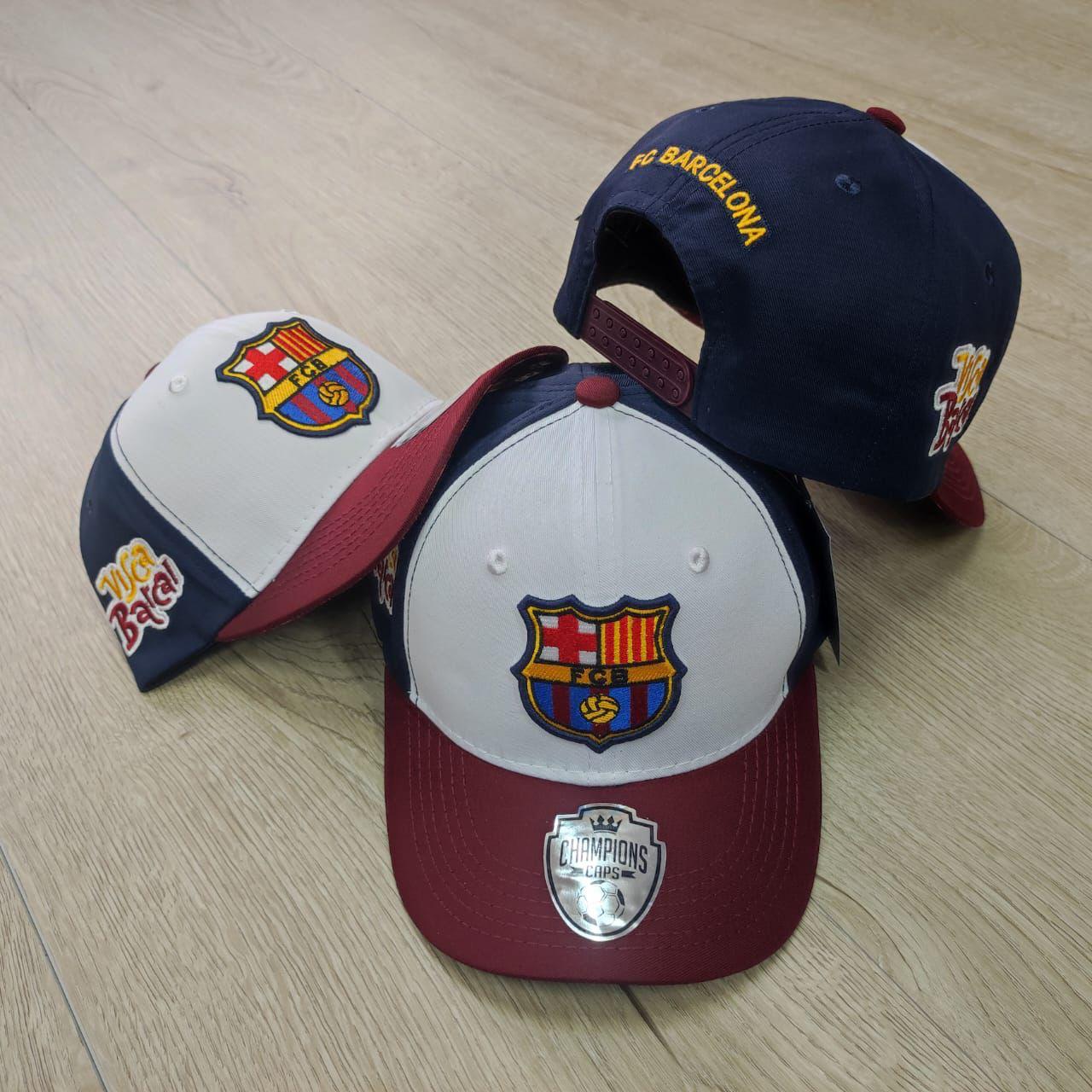 Gorra Barcelona White