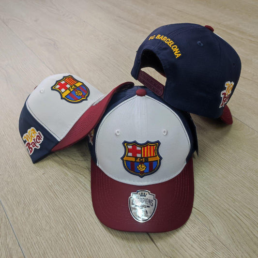 Gorra Barcelona White