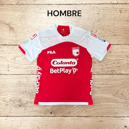 ❤️ Camiseta Oficial Santa Fe 2024 - Hombre