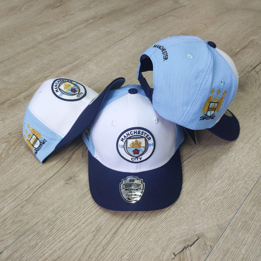 🧢💙 Gorra Oficial Manchester City – Edición Champions ⚽🏆